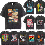 Anime Chainsaw Man T-Shirt Denji Power Makim