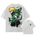 European Size Cottonmen Anime Graphic T-Shirts Streetwear Vintag