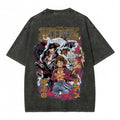 One Piece Vintage Black T-Shirt Men'S One-Pi