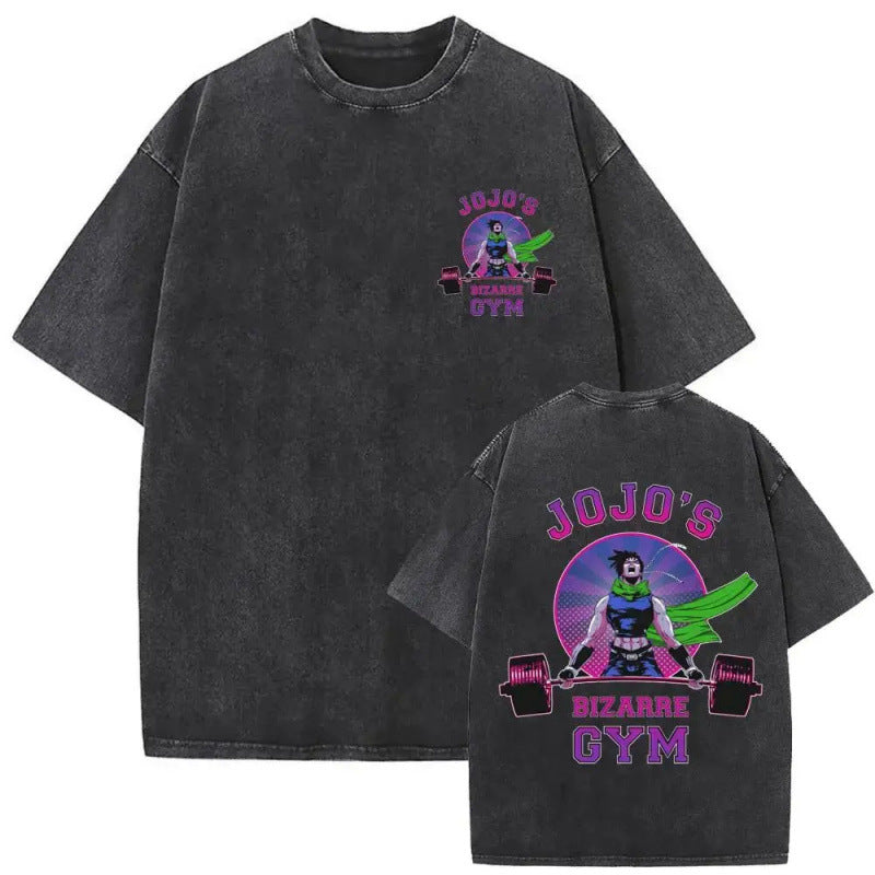 Anime Jojo'S Bizarre Adventure Washed Vintag
