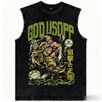 One Piece Anime Gym Vest Harajuku Streetwear