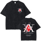 Anime Hunter X Hunter Vintage Washed T Shirt