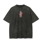 Demon Slayer Washed Retro Short Sleeve T-Shi