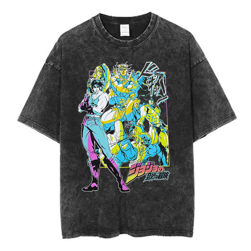 Jolyne Cujoh Stone Ocean Vintage Washed T Shirt