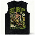 One Piece Anime Gym Vest Harajuku Streetwear