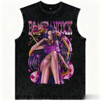 One Piece Anime Gym Vest Harajuku Streetwear
