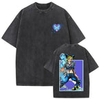 Anime Jojo'S Bizarre Adventure Washed Vintag