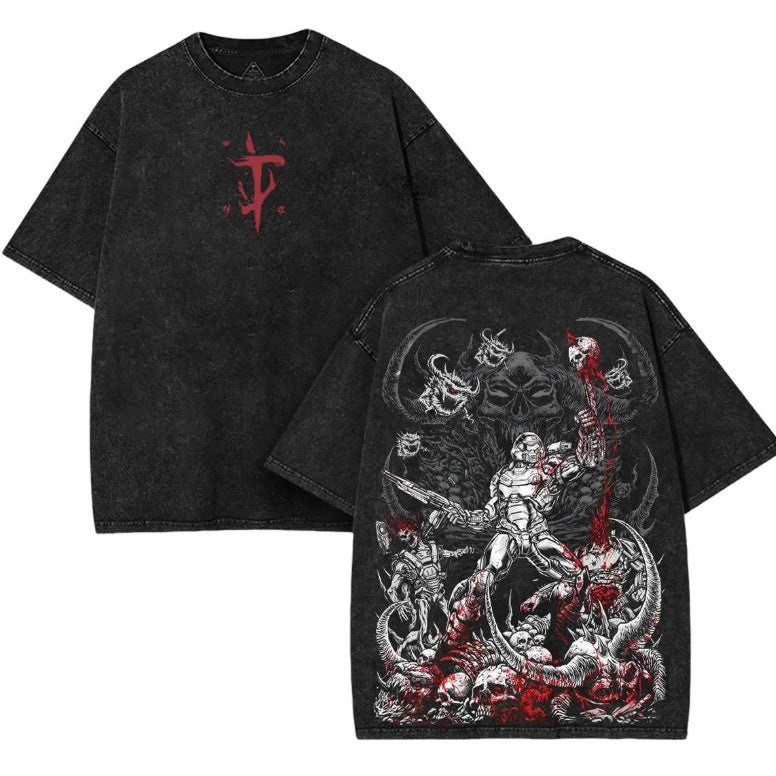 230G European Size Cotton Doom The Dark Ages Eternal V2 Doom Slayer Game