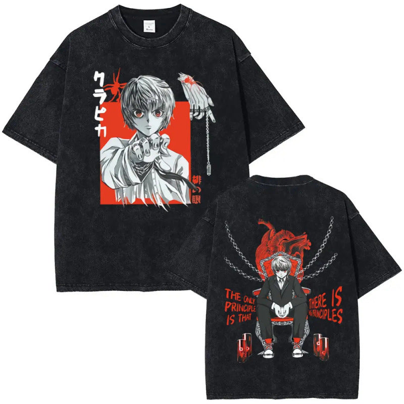 Anime Hunter X Hunter Vintage Washed T Shirt