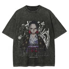 One Piece Vintage Black T-Shirt Men'S One-Pi