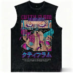One Piece Anime Tank Top Women Nami Wash Sle
