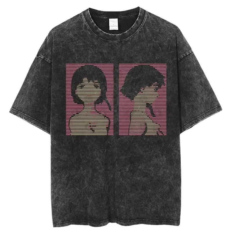 Anime Serial Experiments Lain Vintage Washed