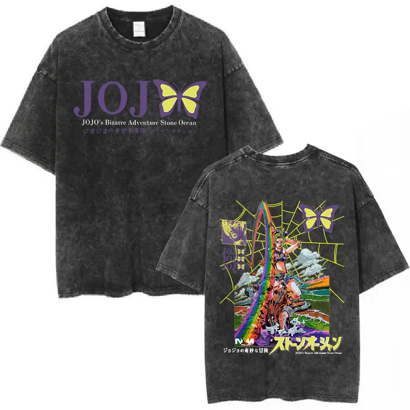 Jolyne Cujoh Stone Ocean Vintage Washed T Shirt