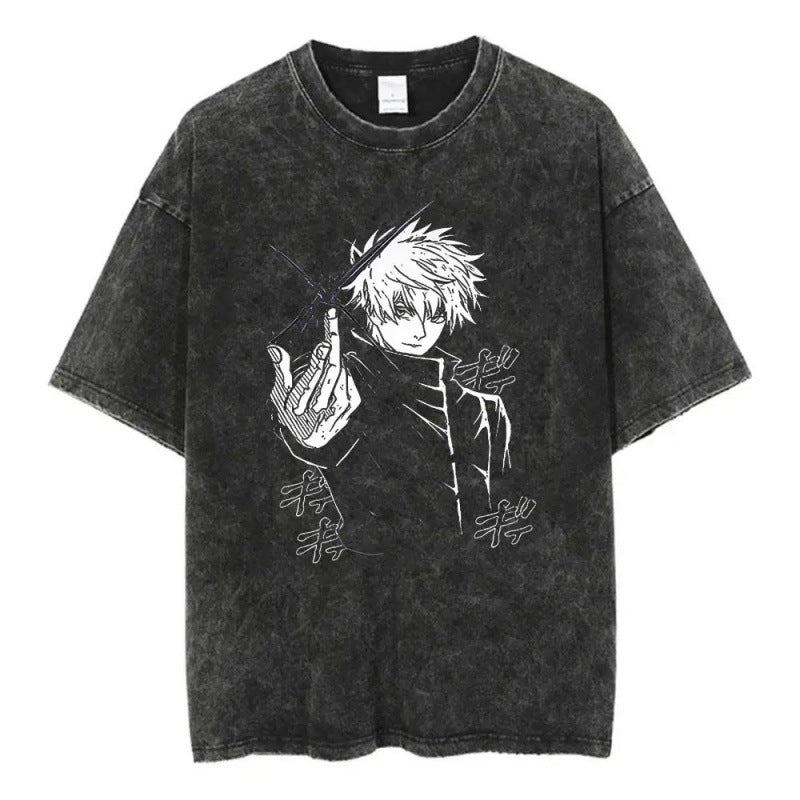 European Size Cotton Mens Clothes Tee Shirt Homme Graphic T-Shirt