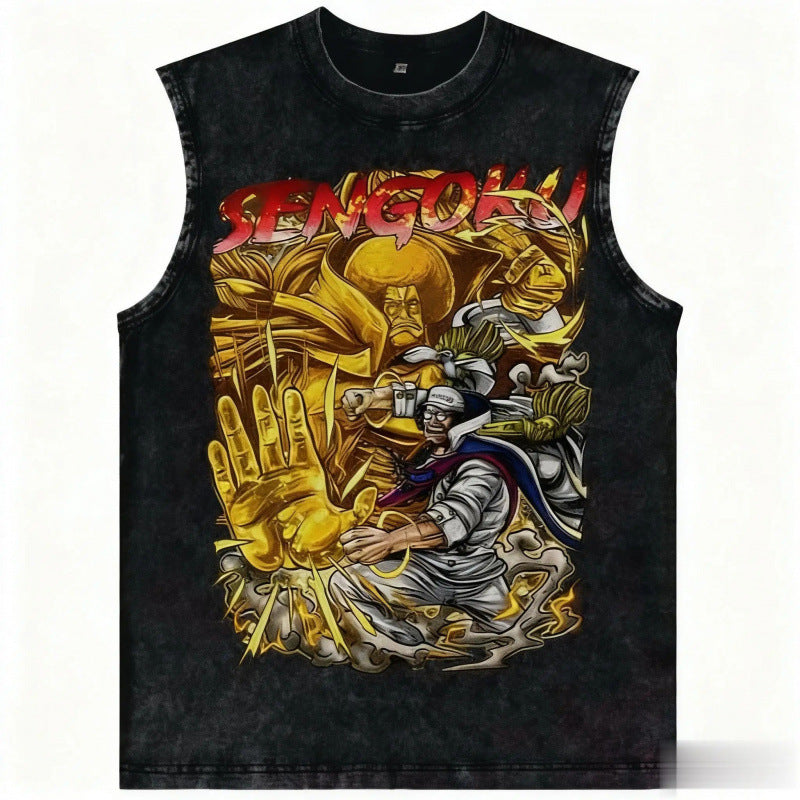 One Piece Anime Tank Top Women Nami Wash Sle