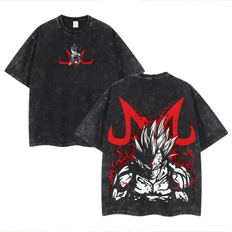 Ouma Pure Cotton Anime Dragon Ball Cosplay Washed T-Shirt Cot