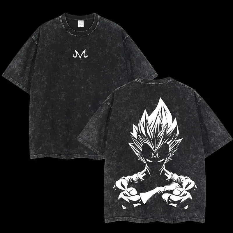 Ouma Pure Cotton Anime Dragon Ball Cosplay Washed T-Shirt Cot