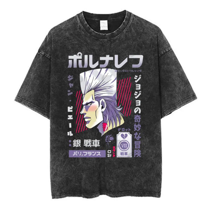 Jolyne Cujoh Stone Ocean Vintage Washed T Shirt