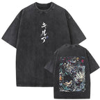 European Size Cotton Washed Vintage Anime Hunter X Hunter Hisoka