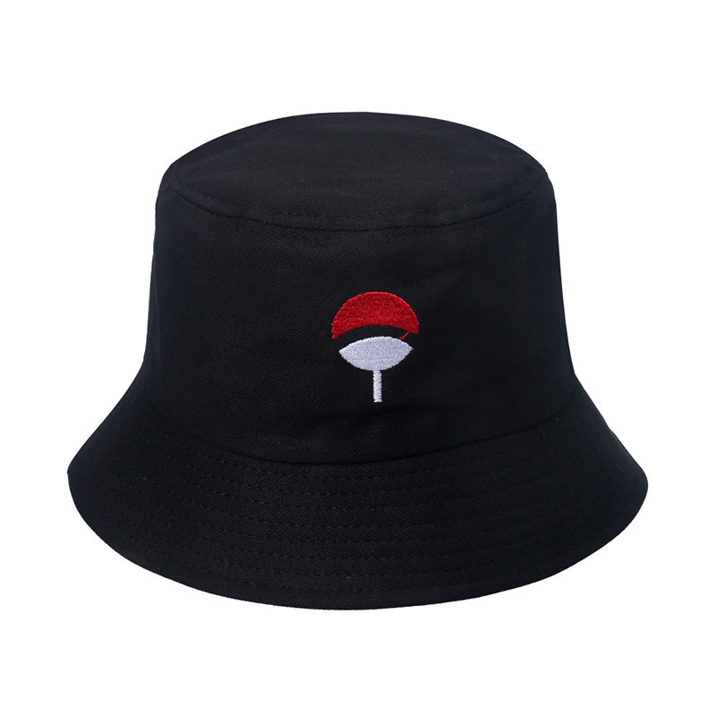 Naruto Akatsuki cloud pattern fisherman hat for sun protection