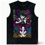 One Piece Anime Tank Top Women Nami Wash Sle
