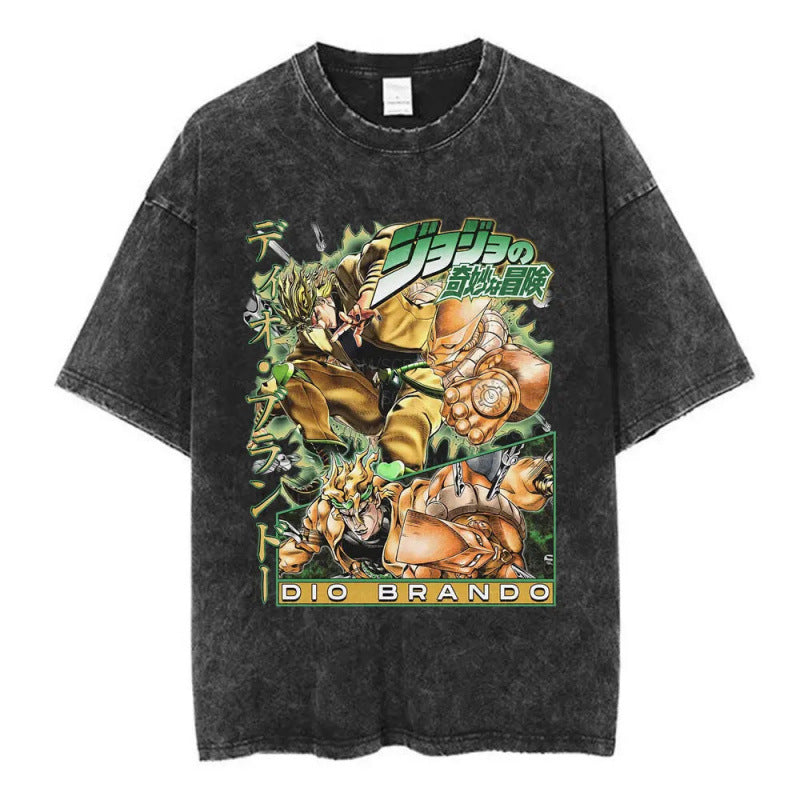 Jolyne Cujoh Stone Ocean Vintage Washed T Shirt