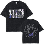 Anime Hunter X Hunter Vintage Washed T Shirt