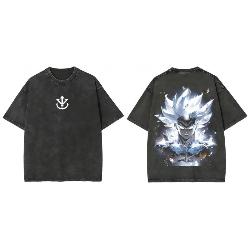 Ouma Pure Cotton Anime Son Goku Dragon Ball Harajuku Washed R