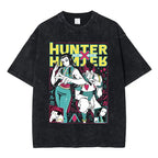 Anime Hunter X Hunter Vintage Washed T Shirt