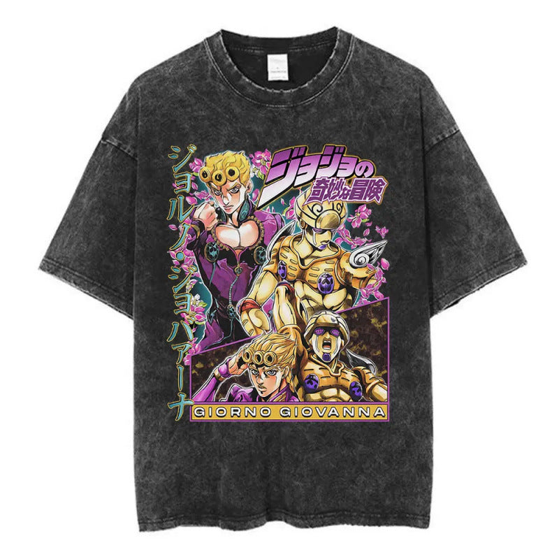 Jolyne Cujoh Stone Ocean Vintage Washed T Shirt