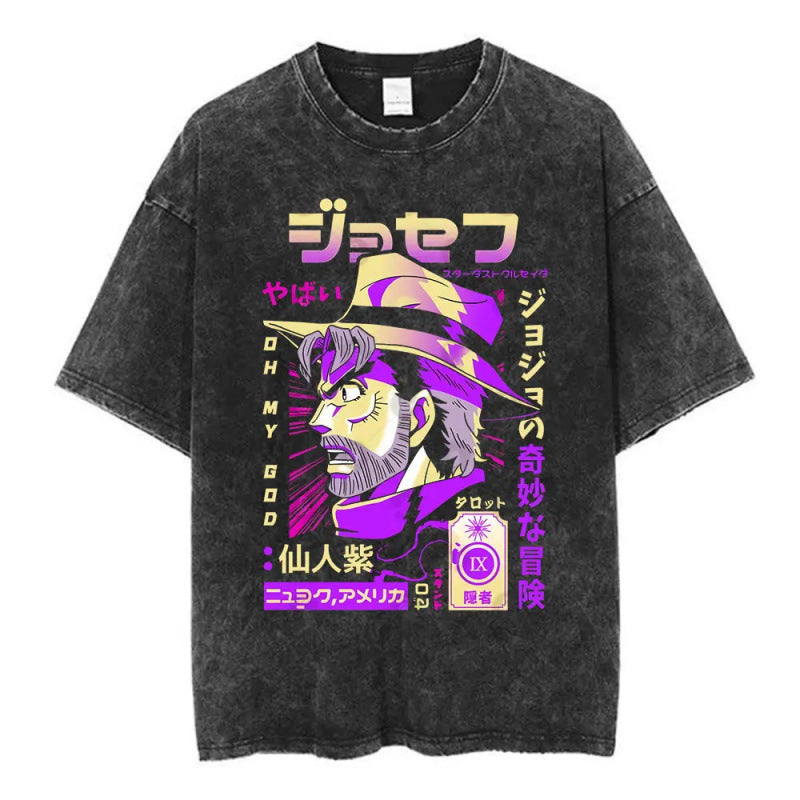 Jolyne Cujoh Stone Ocean Vintage Washed T Shirt