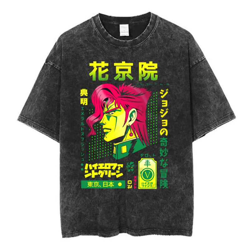 Jolyne Cujoh Stone Ocean Vintage Washed T Shirt