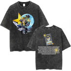 Anime Jojo Bizarre Adventure Vintage Washed