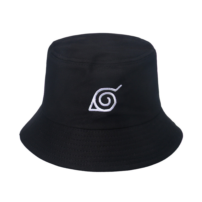 Naruto Akatsuki cloud pattern fisherman hat for sun protection