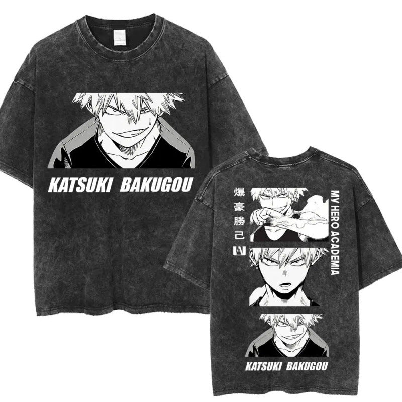 Men Women Fashion Vintage Casual T-Shirt 100