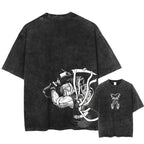 2025 Summer Men'S Washes T-Shirts Japanese A