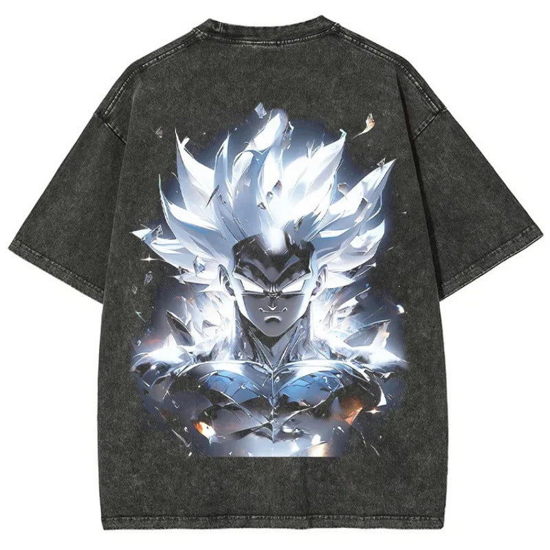 Ouma Pure Cotton Anime Son Goku Dragon Ball Harajuku Washed R