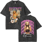 European Size Cotton Washed Vintage Britney Spears And Now Watch