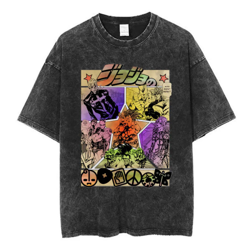 Jolyne Cujoh Stone Ocean Vintage Washed T Shirt