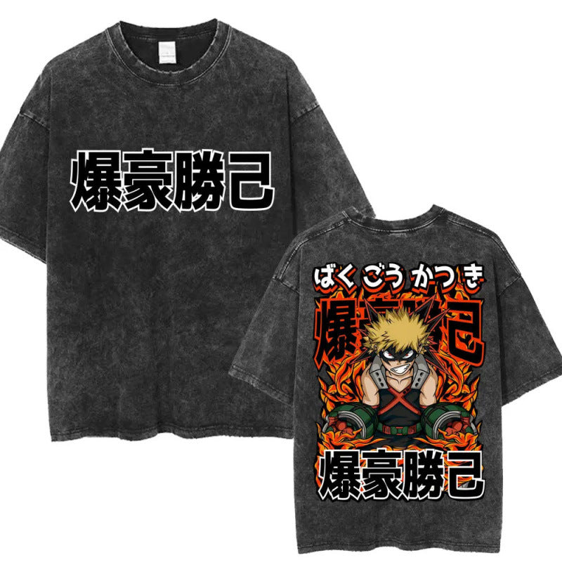 Men Women Fashion Vintage Casual T-Shirt 100
