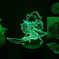 Solo Leveling-Sung Jin-Woo Night Light 3D 7 color Adjustable