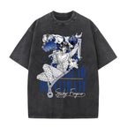 Anime Jojo'S Bizarre Adventure Washed Vintag