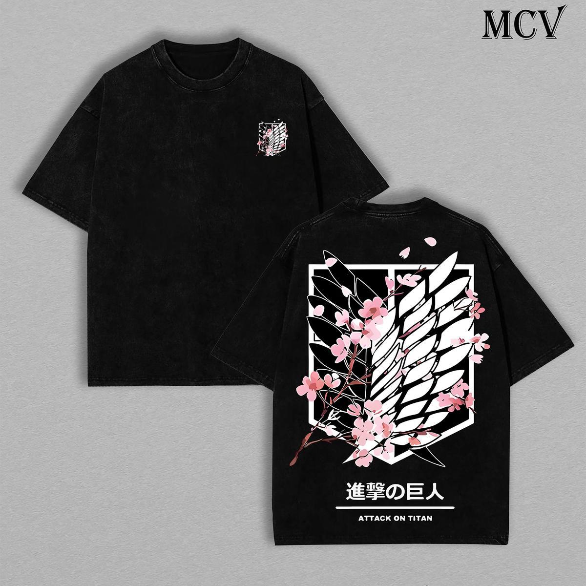 Attack On Titan Anime Unisex Tee | Wings Of Fre