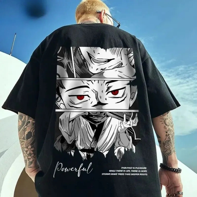 Trendy Men'S Summer New Personalized Cartoon Print Breathabl