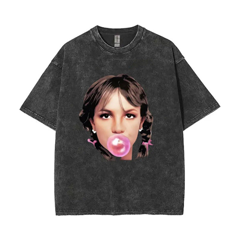 European Size Cotton Washed Vintage Britney Spears And Now Watch