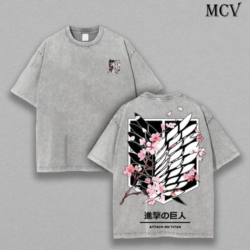 Attack On Titan Anime Unisex Tee | Wings Of Fre