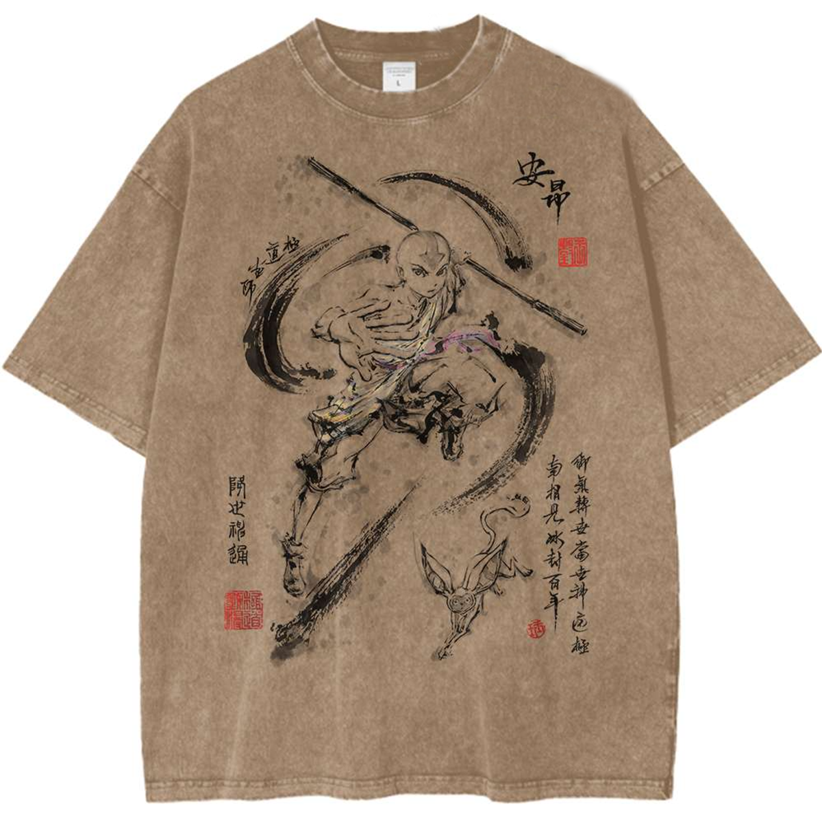Camiseta animada de Avatar: la leyenda de Aang
