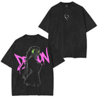 Mitsuri, camiseta lavada unisex de Demon Slayer