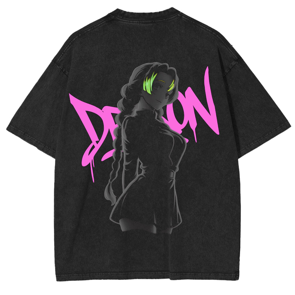 Mitsuri,Demon Slayer Unisex Washed T-Shirt
