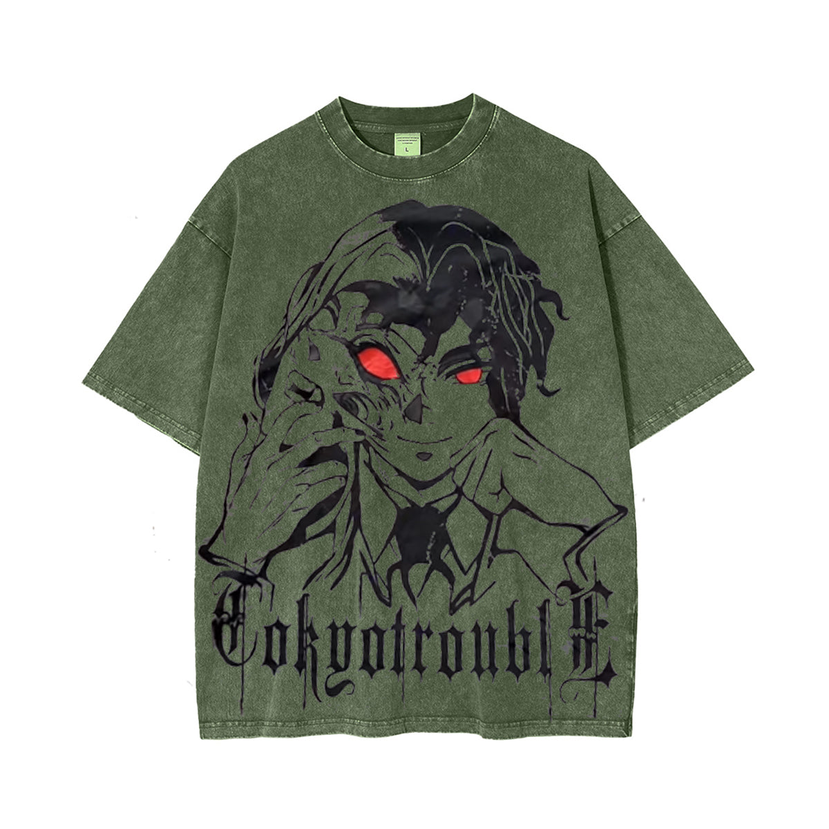 Demon Slayer Vintage Unisex Washed T-Shirt